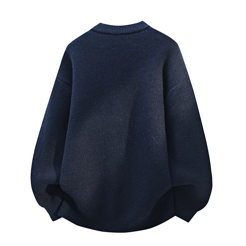 Damen Oversize Strickcardigan mit Rautenmuster & Knopfleiste Echoarchiv