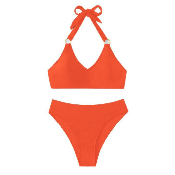 Damen Triangel-Bikini mit verstellbaren Trägern und eleganten Akzenten Echo Archiv