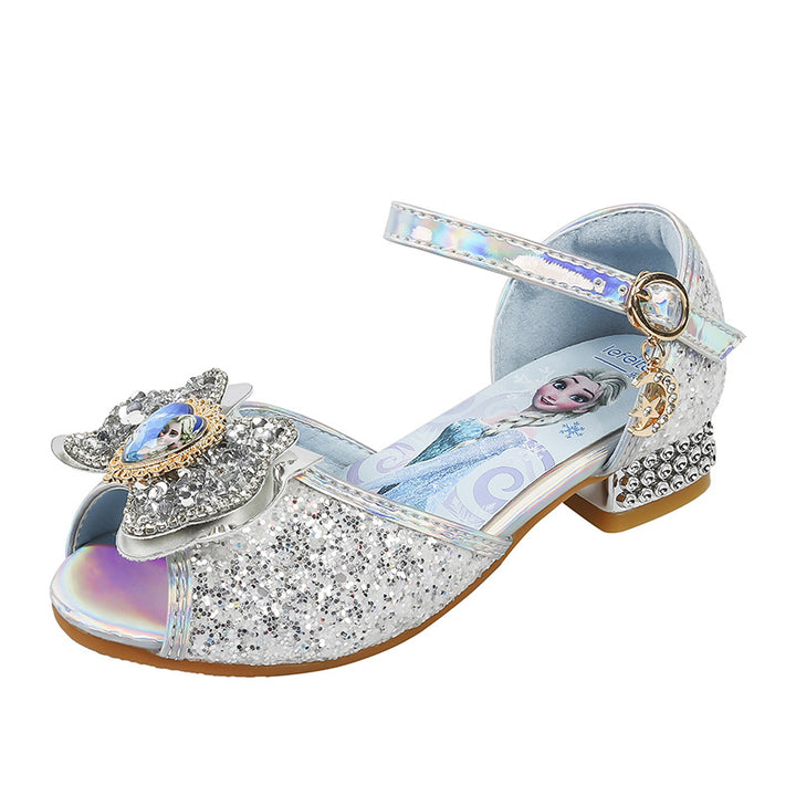 Mädchen Glitzernde Prinzessinnen Ballerinas mit dekorativem Blumenmotiv Echo Archiv