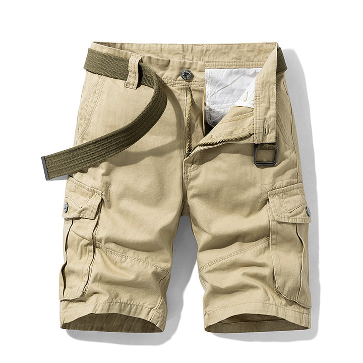 Herren Cargo-Shorts mit multifunktionalen Taschen und verstellbarem Bund Echoarchiv