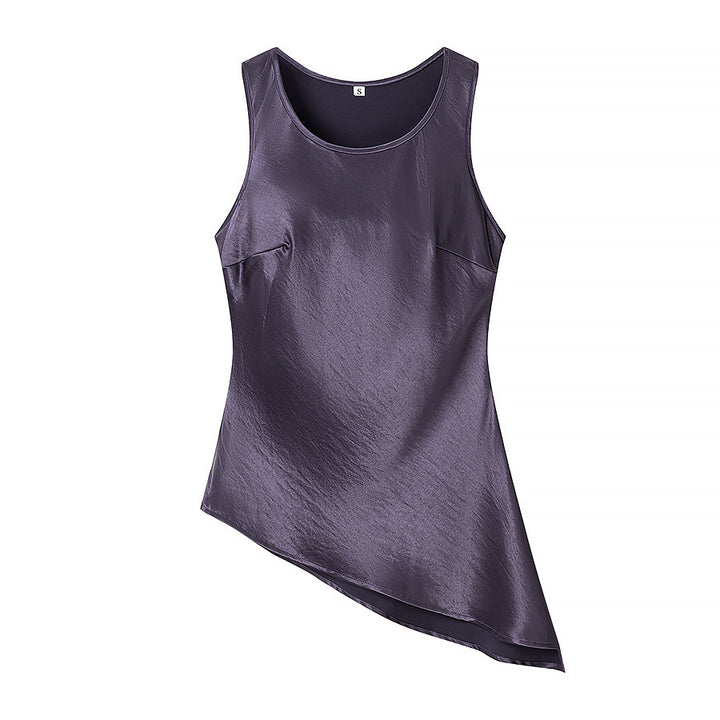 Damen Set bestehend aus elegantem Oberteil mit asymmetrischem Saum und weit geschnittener Hose Echo Archiv