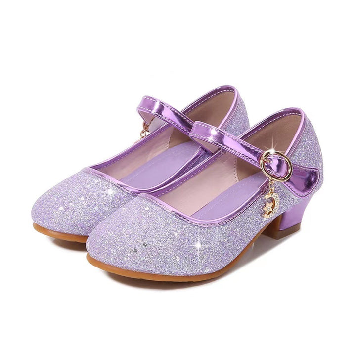 Mädchen Glamouröse Ballerinas mit verstellbarem Riemen Echo Archiv