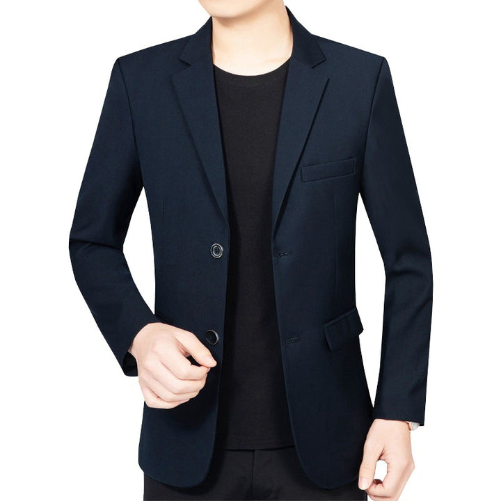 Herren Schlankes Business-Sakko mit minimalistischem Design und Stretch-Komfort – Tianoro