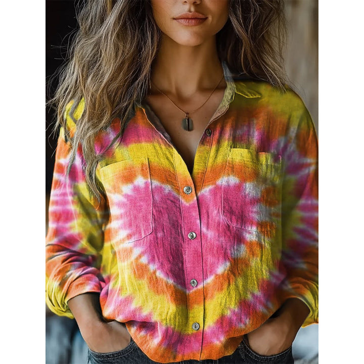 Damen Modische Bluse mit Paisleymuster Echoarchiv