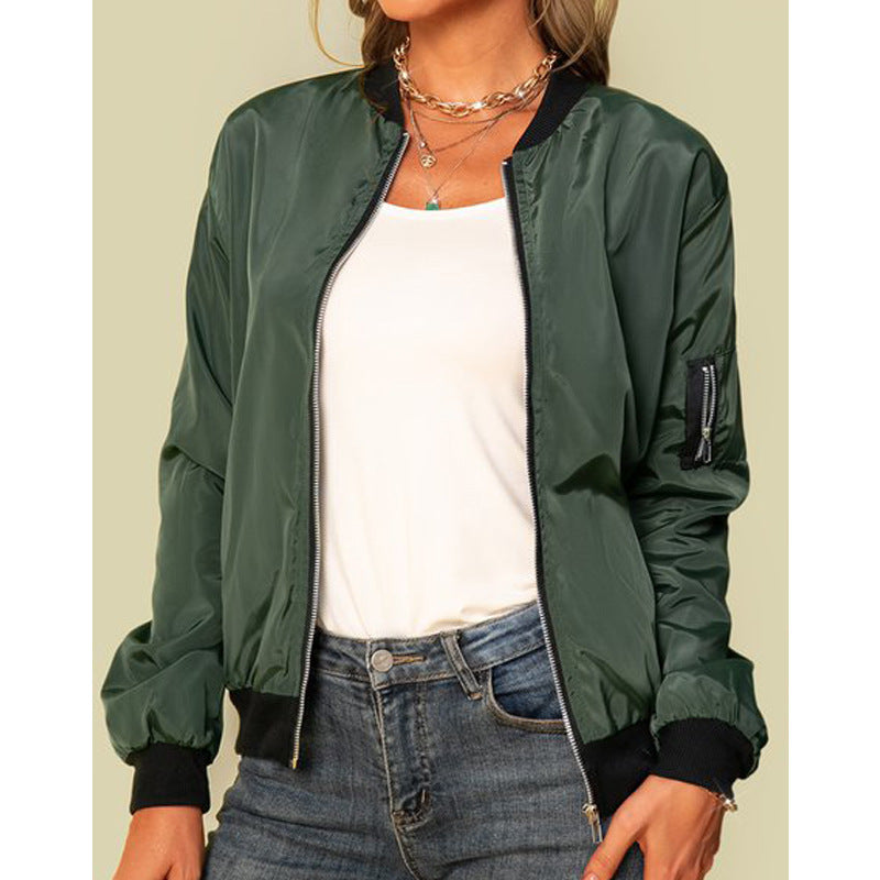 Elegante Bomberjacke für Damen Leicht und Bequem – Avenza