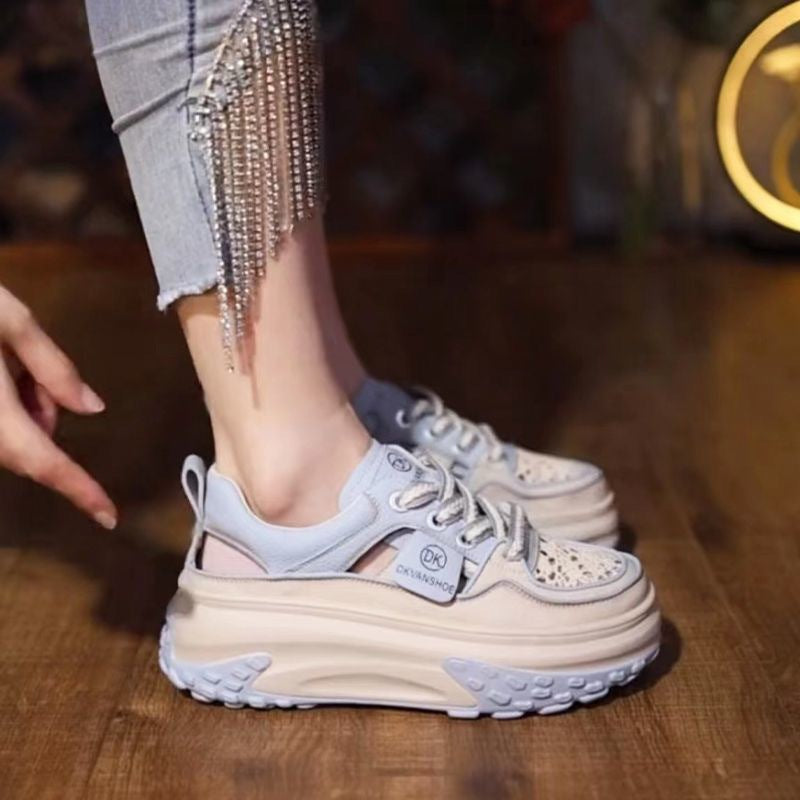 Damen High-Top Sneakers mit gepolsterter Sohle und atmungsaktiver Konstruktion Echo Archiv