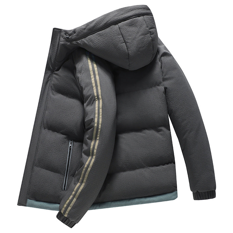 Herren isolierte Winterjacke mit gesteppter Struktur und praktischen Taschen Echoarchiv