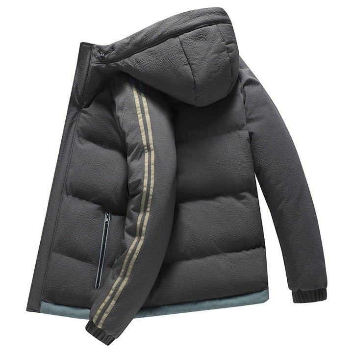 Herren isolierte Winterjacke mit gesteppter Struktur und praktischen Taschen Echoarchiv