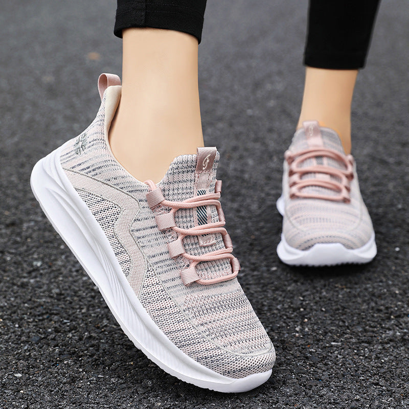 Damen nan sportliche Strick-Sneaker mit nahtlosem Sockenschaft und reaktiver EVA-Zwischensohle Echo Archiv