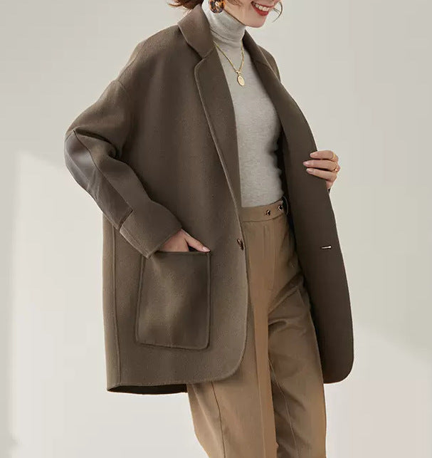 Damen stylischer und bequemer Oversized-Blazer Echoarchiv