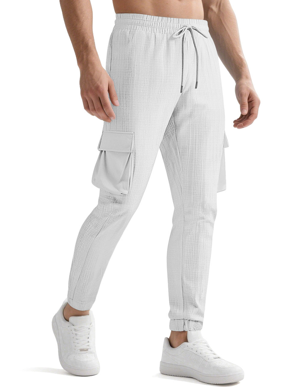 Herren Cargo-Jogginghose mit elastischem Bund und praktischen Taschen Echoarchiv