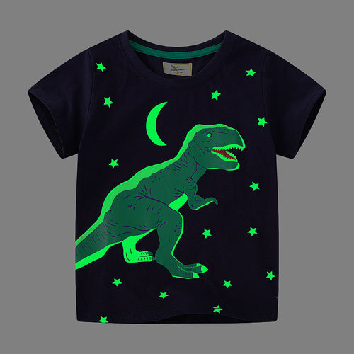 Jungen T-Shirt mit kreativem Dinosaurier-Motiv Echo Archiv 1784092377
