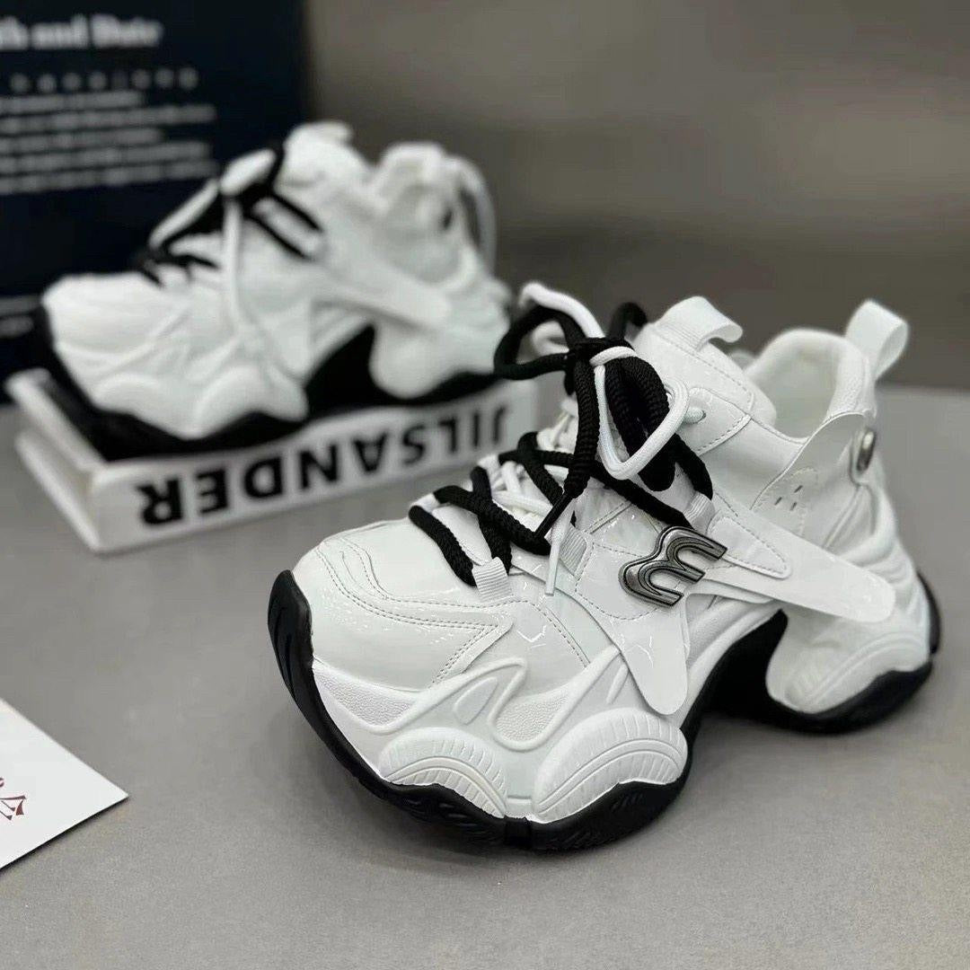 Damen Trendige Chunky Sneakers mit atmungsaktiver Mesh-Oberfläche und innovativer Dämpfung Echo Archiv