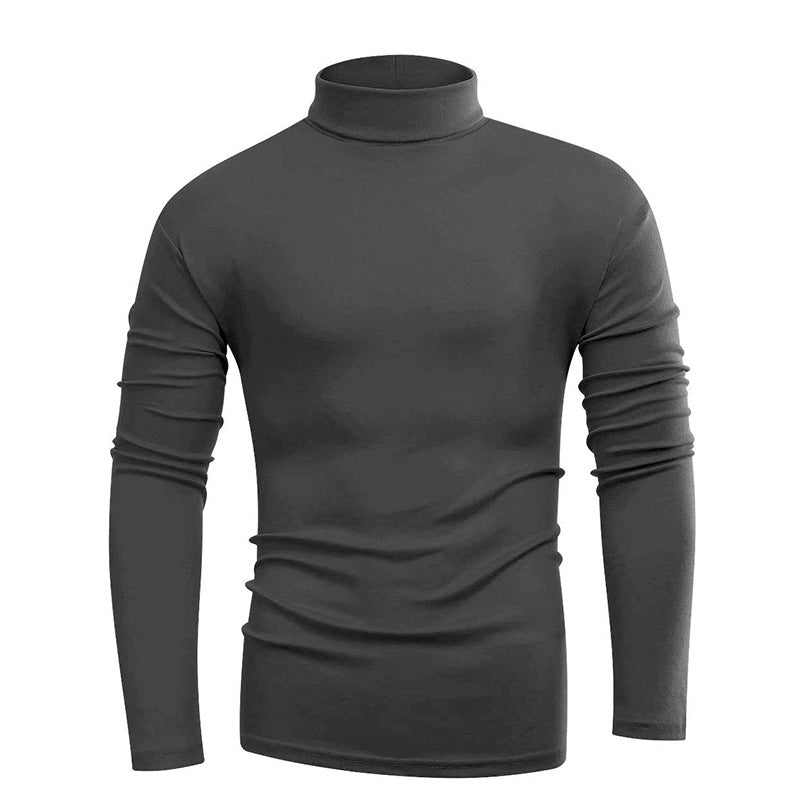 Herren Elegantes Langarm-Polohemd Echoarchiv