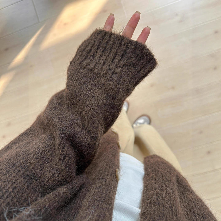 Damen Kuschelige Strickjacke Echo Archiv