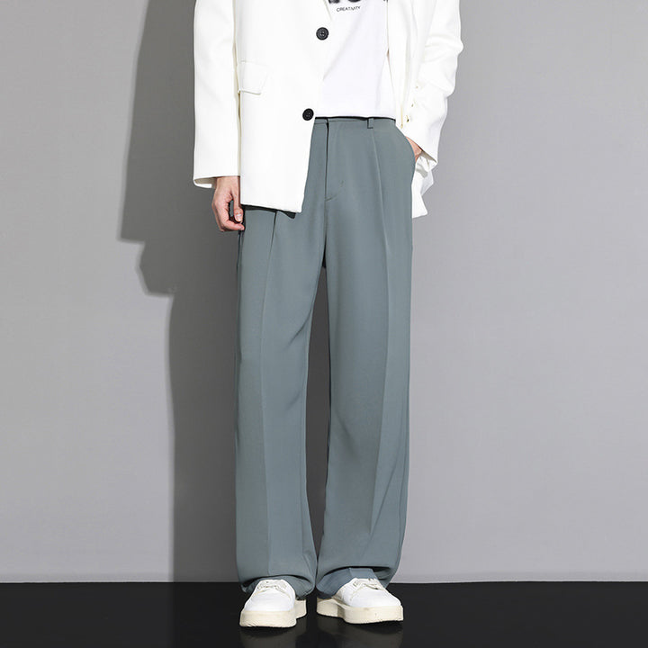 Herren Elegante und bequeme Bundfaltenhose