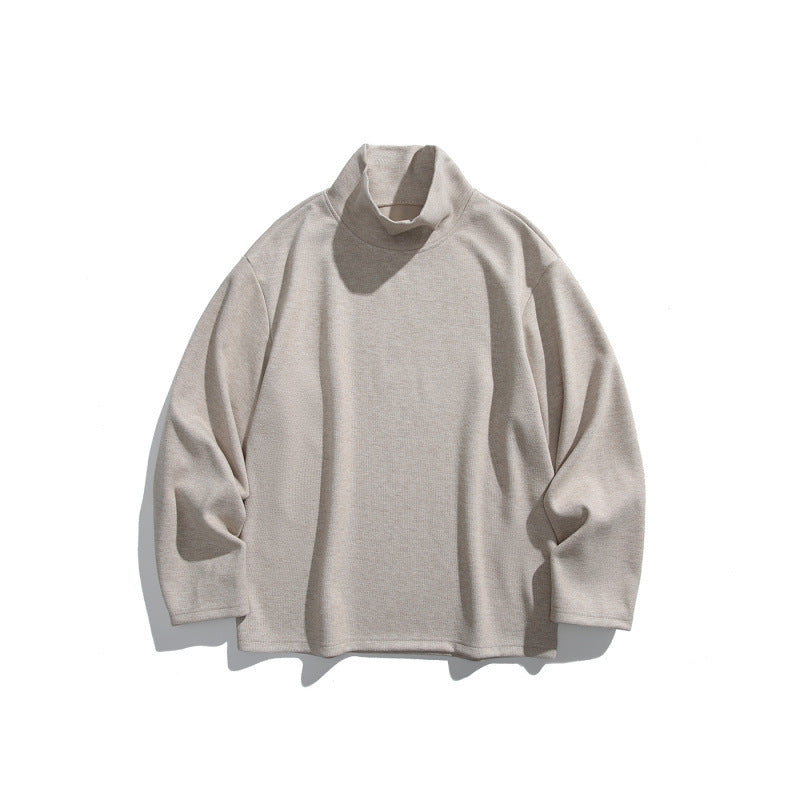 Unisex Boxy-Feinstrickpullover mit kurzem Polokragen und geradem Saum Echo Archiv