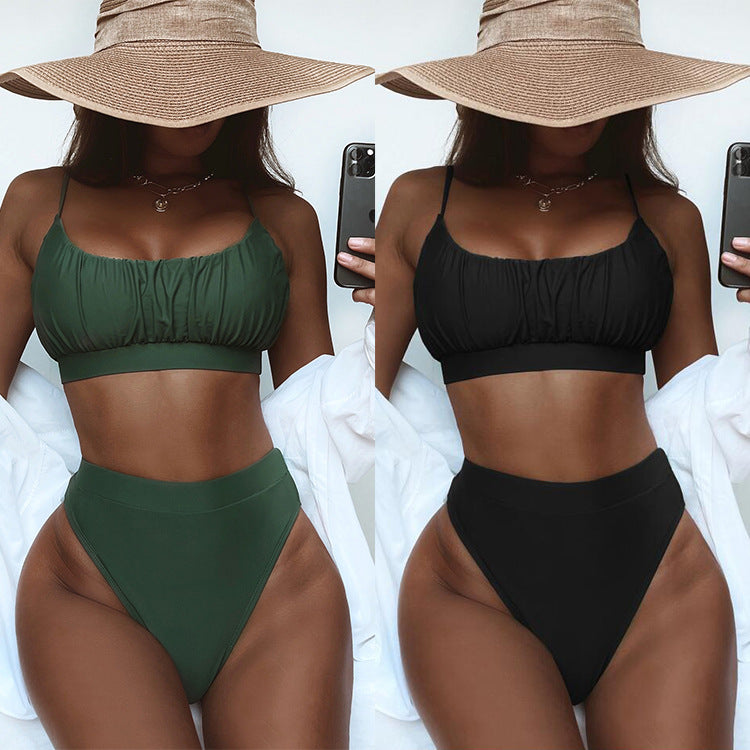 Damen Hochgeschnittener Bikini Echo Archiv