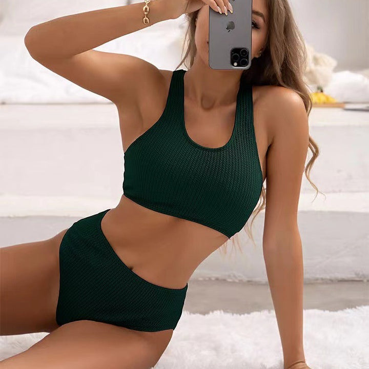Damen Bikini-Set mit sportlichem und komfortablem Rippdesign Echo Archiv