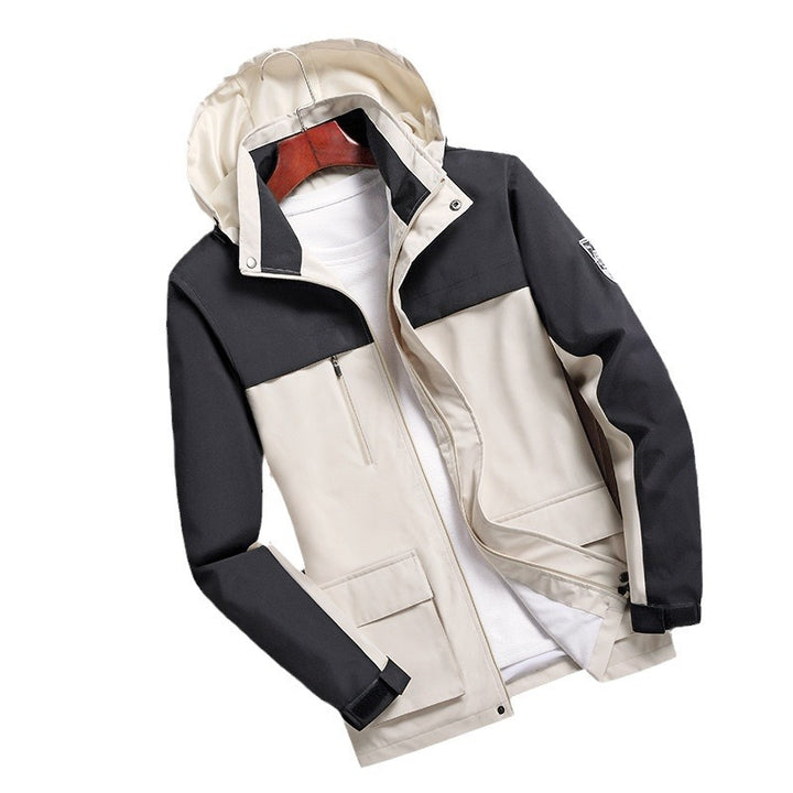 Herren Trendige Outdoor-Jacke mit abnehmbarer Kapuze Echo Archiv