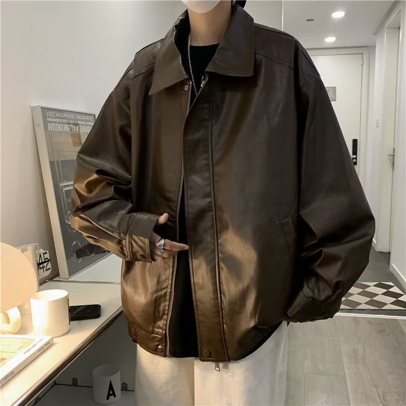 Herren lässige Übergangsjacke mit praktischen Taschen und modernem Schnitt Echoarchiv
