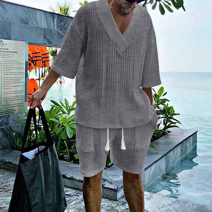Herren luftige Strandbekleidung im lässigen Look Echoarchiv