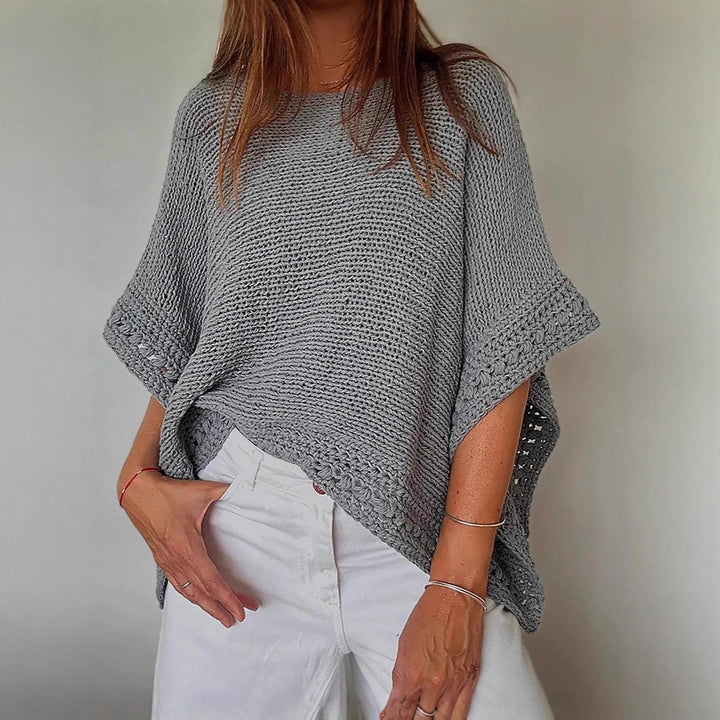 Damen Lässiger Strickpullover Echo Archiv