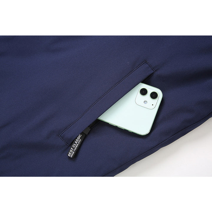 Herren Multifunktionale Steppjacke mit tiefem Kragen und weichem Innenfutter Echo Archiv