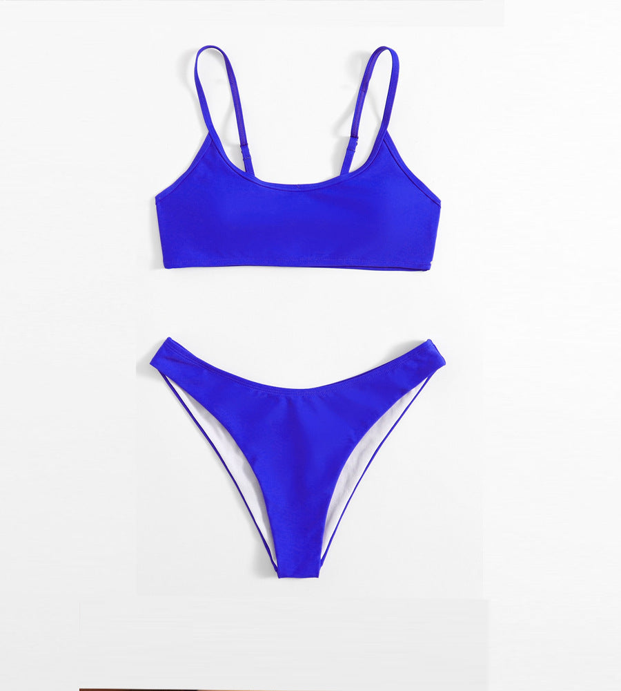 Damen Bikini-Set mit minimalistischem Design und verstellbaren Trägern Echo Archiv