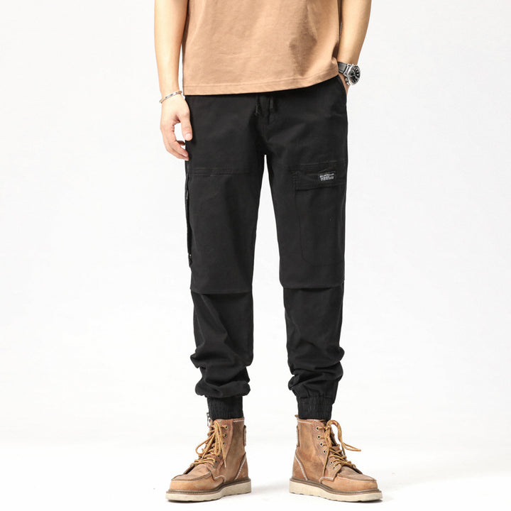 Herren Cargo-Hose mit elastischem Bund und praktischen Taschen Echoarchiv