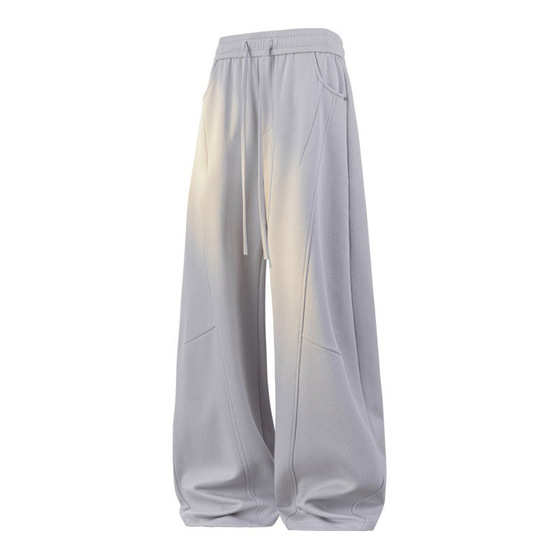 Damen Weite Lagen-Loungehose mit Cargo-Details & elastischem Tunnelzug Echoarchiv