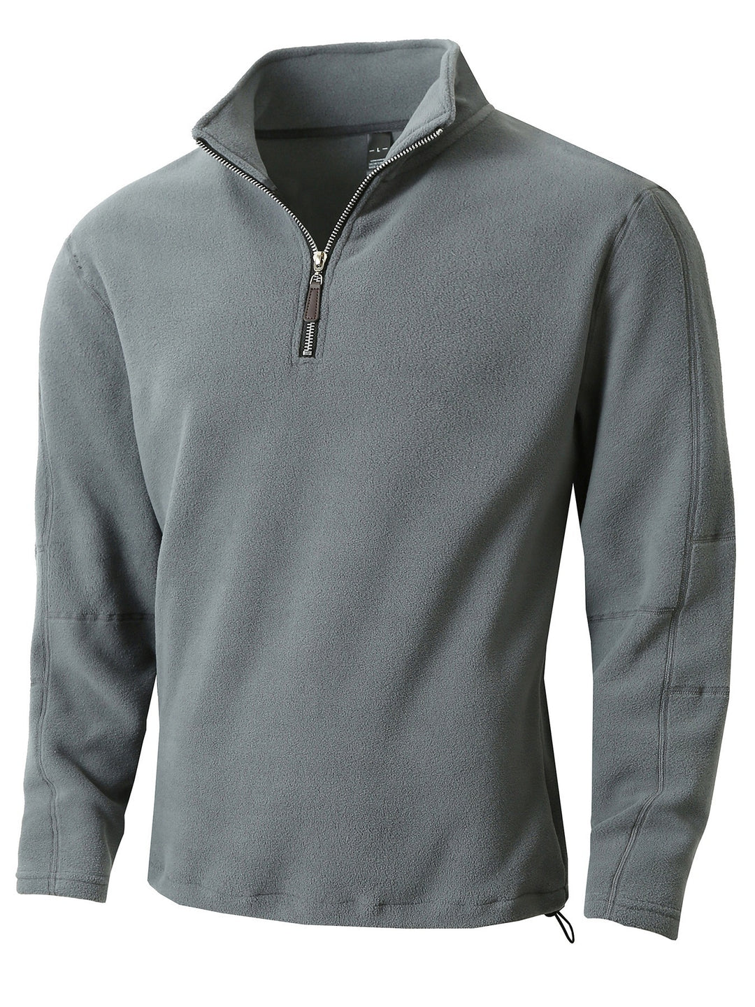 Herren Fleece-Pullover mit praktischen Reißverschlusselementen und hohem Kragen Echoarchiv
