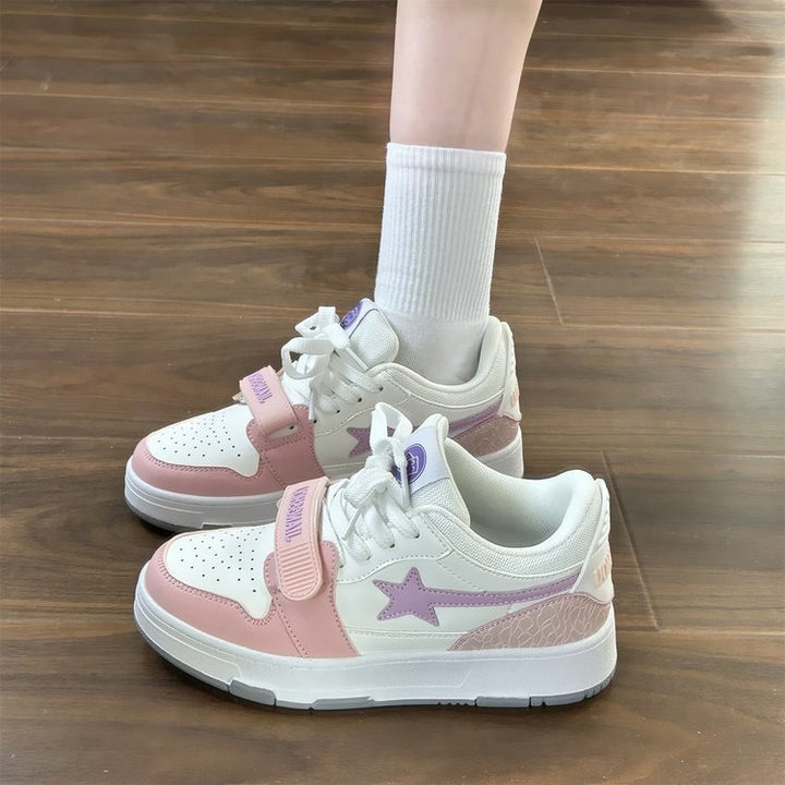 Damen Sportliche Sneakers mit strapazierfähigem Obermaterial und rutschfester Sohle Echo Archiv