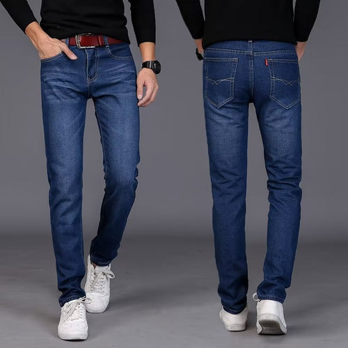 Herren Premium Slim Fit Jeans mit Elasthananteil Echoarchiv