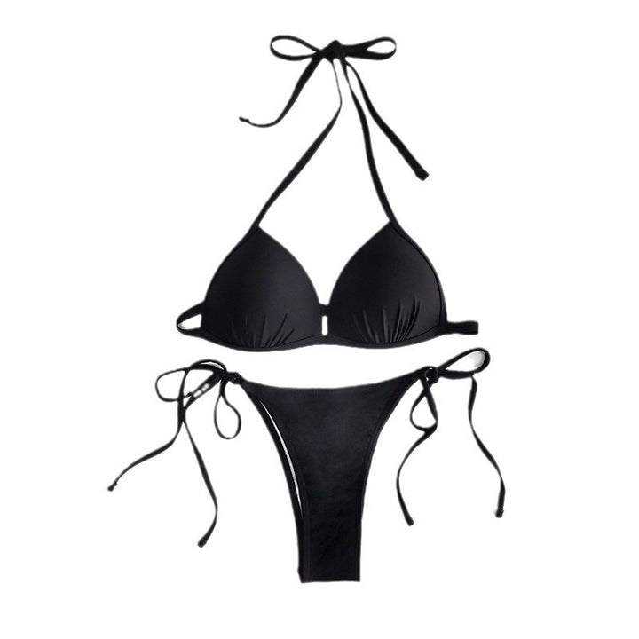 Damen Triangel-Bikini mit verstellbaren Bindebändern und komfortablem Schnitt Echo Archiv
