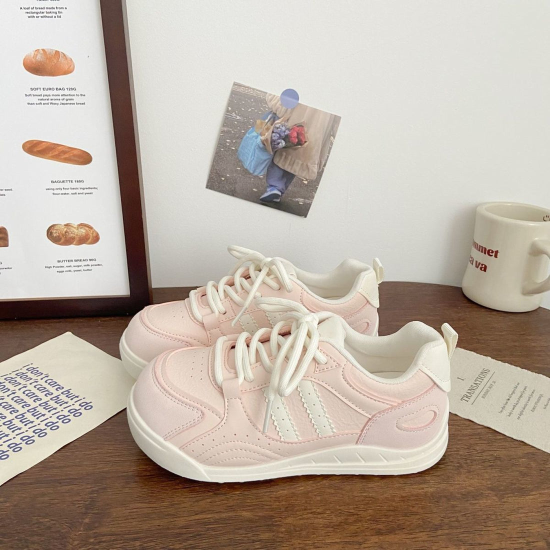 Damen Bequeme Freizeitsneakers mit atmungsaktivem Obermaterial und flexibler Sohle – Névara