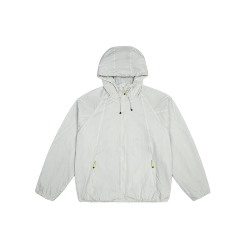 Unisex Leichter Windbreaker mit verstellbarer Kapuze, packbarer Nylonjacke Echoarchiv