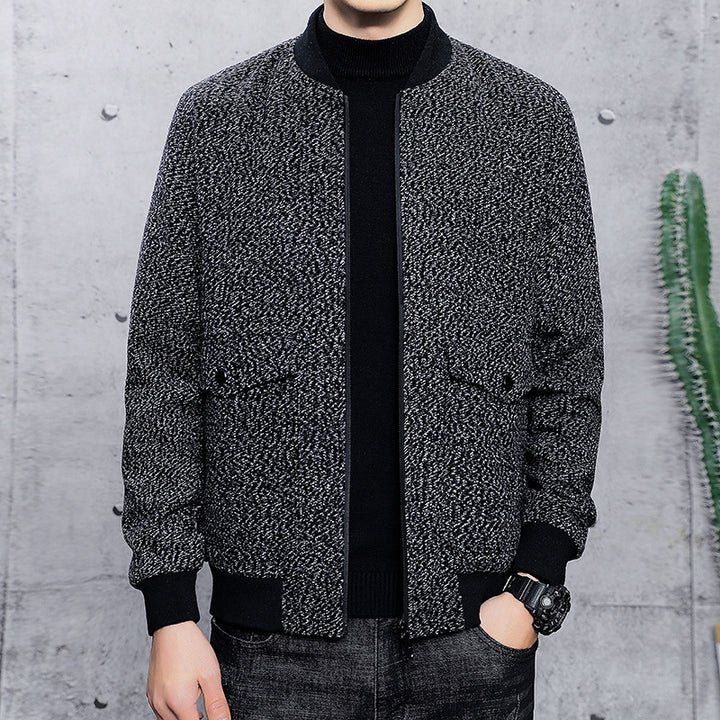 Herren Modische Harringtonjacke Echo Archiv