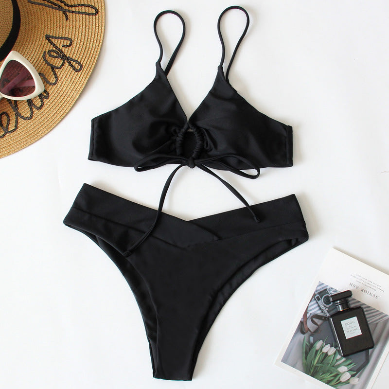 Damen Sportives Bikini-Set mit verstellbaren Trägern Echo Archiv