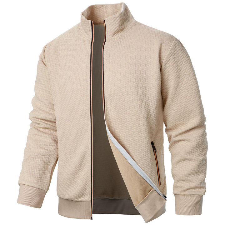 Herren Sportliche Steppjacke mit hohem Kragen und funktionalen Taschen Echoarchiv