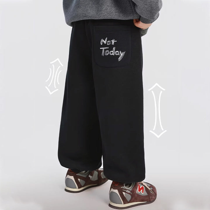 Jungen bequeme Sweatpants mit einzigartigem Design Echo Archiv