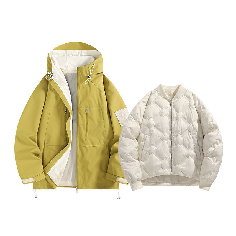 Damen Multifunktionale Übergangsjacke mit abnehmbarer Innenjacke Echo Archiv