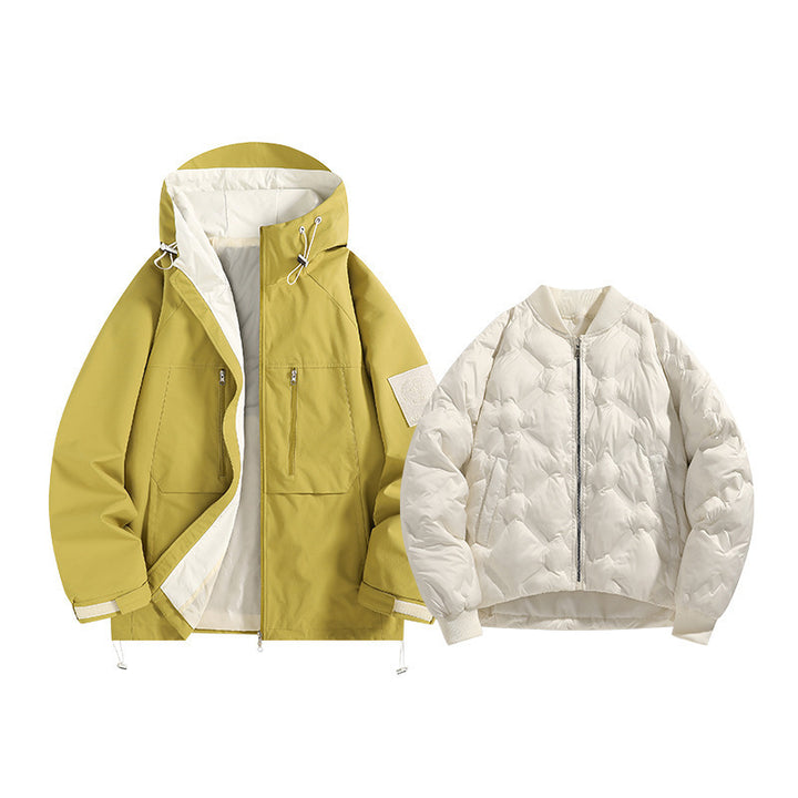 Damen Multifunktionale Übergangsjacke mit abnehmbarer Innenjacke Echo Archiv