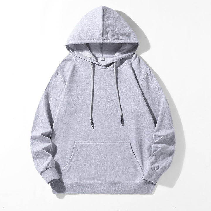 Unisex Oversize Kapuzenpullover aus schwerem Baumwollfleece mit Kängurutasche und verstellbarem Tunnelzug Echo Archiv