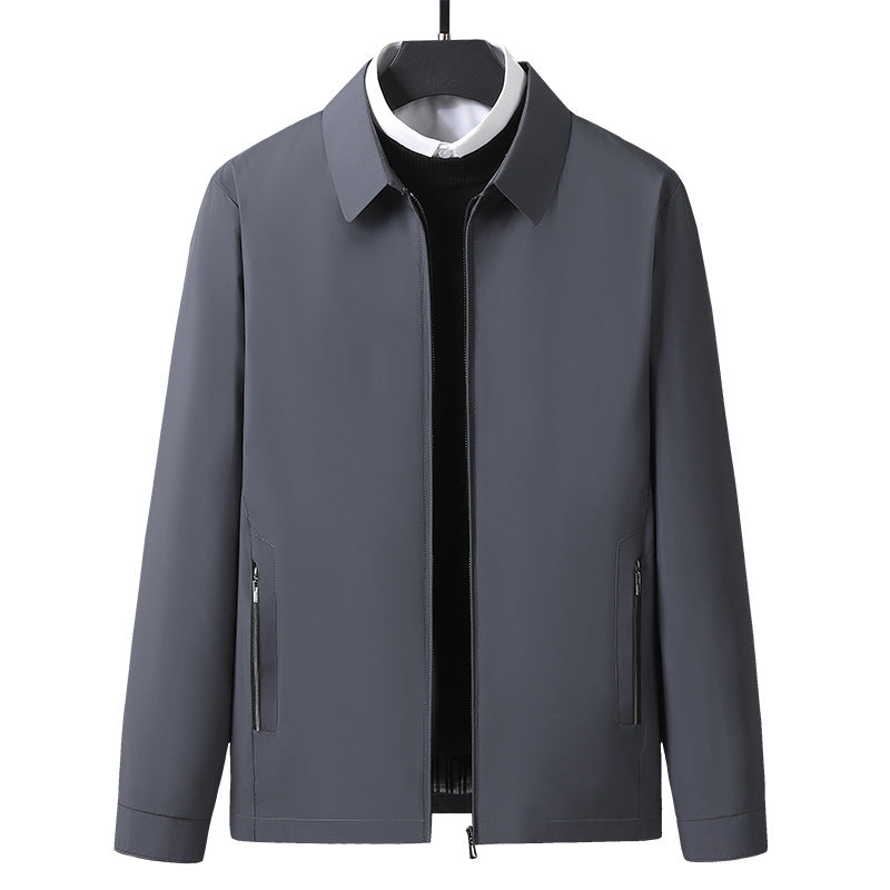 Herren Modische Übergangsjacke aus wasserabweisendem Material Echo Archiv