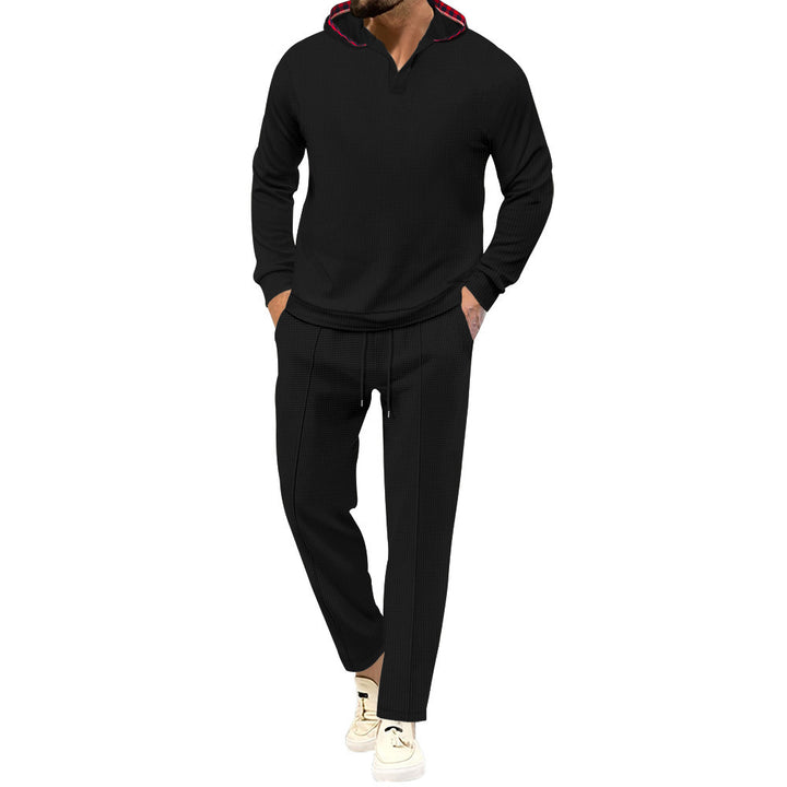 Herren lässiges Hoodie-Set mit innovativem Design und atmungsaktiven Eigenschaften Echoarchiv