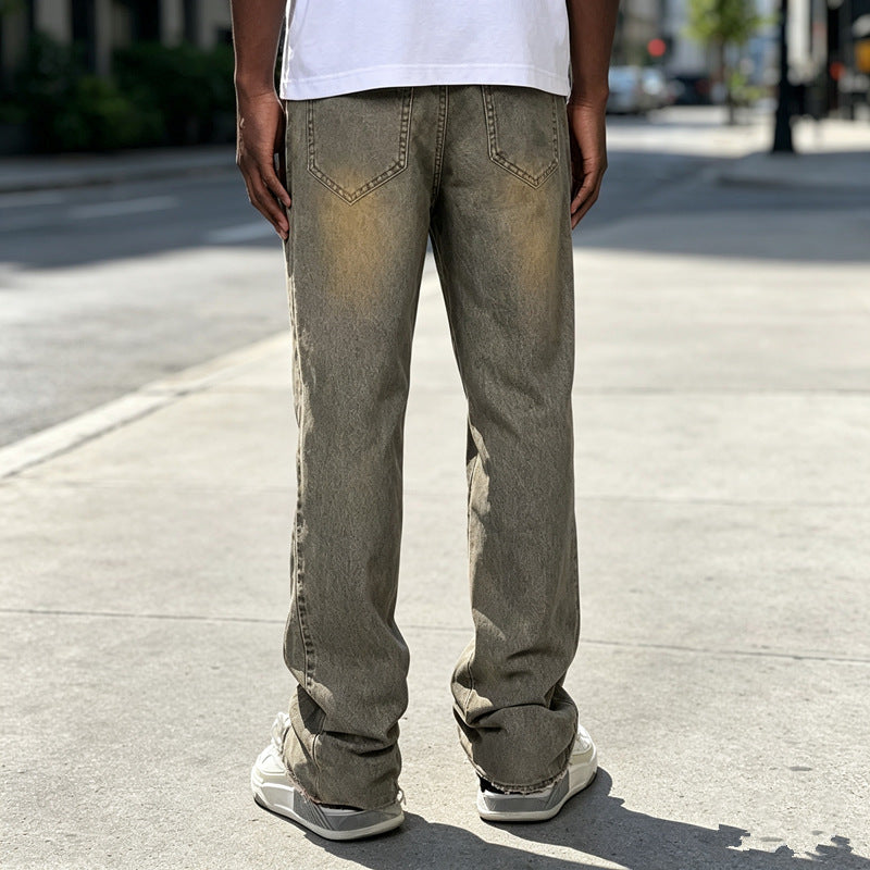 Herren Klassische Slim Fit Jeans Echoarchiv