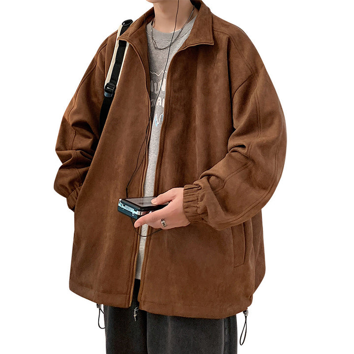 Herren Sportliche Übergangsjacke mit Stehkragen Echo Archiv