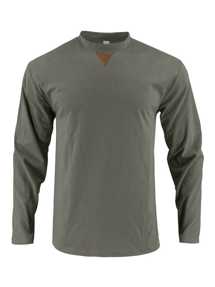 Herren Sportliches Langarmshirt mit innovativem Strukturdesign Echoarchiv