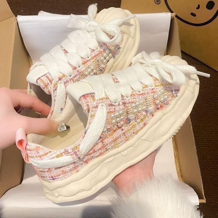Damen Sneakers mit luxuriösen Details Echo Archiv
